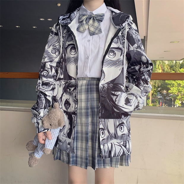 Japanese manga sweater