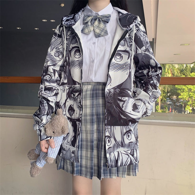 Japanese manga sweater