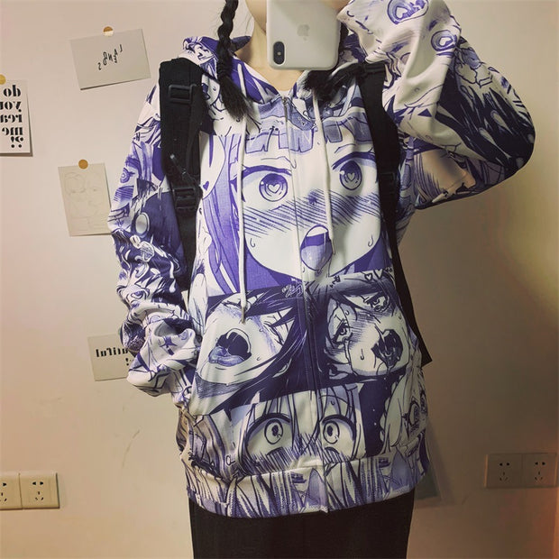 Japanese manga sweater
