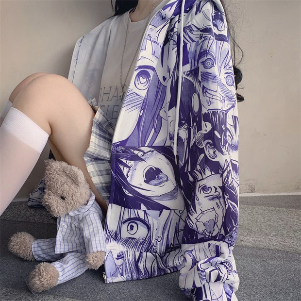Japanese manga sweater
