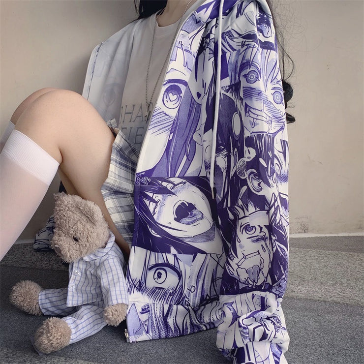 Japanese manga sweater