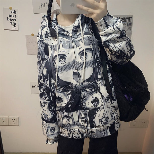 Japanese manga sweater