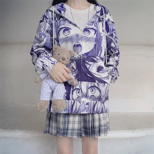 Japanese manga sweater