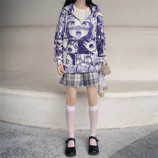Japanese manga sweater