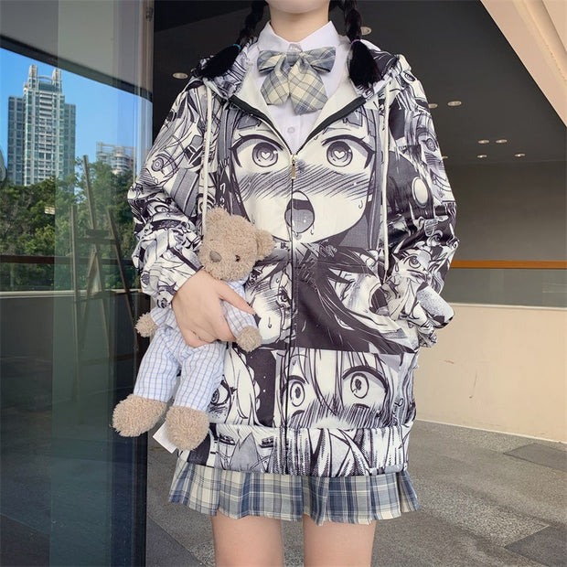 Japanese manga sweater