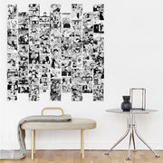 50Pcs Manga Japanese Anime Battle Comics Jujutsu Kaisen Wall Collage Kit for Wall Art Anime Postcard Prop Background Home Decor