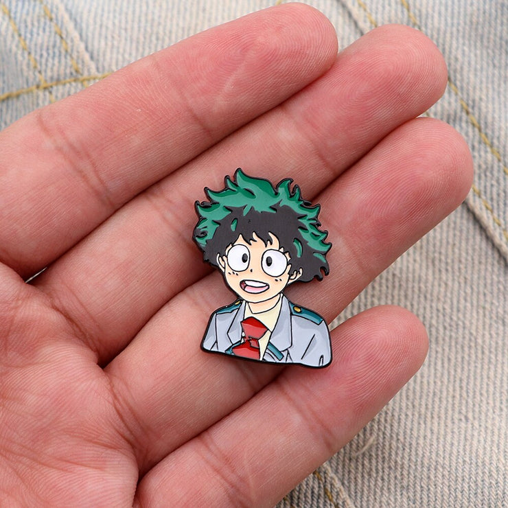 PF674 My Hero Academia Japanese Anime Manga Cute Enamel Lapel Pin Badge Pins Backpack Decoration Jewelry Accessories Gift