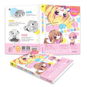 100 ways to draw Mini characters comic Sketching Line Drawing Techniques Book