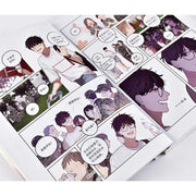 Manga books New Here U Are Comic Fiction Book D Jun Works Li Huan, Yu Yang Comic Novel Campus Love Youth Manga Fiction Books
