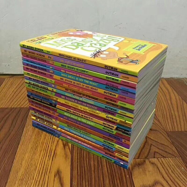 Random 3 Volume 18.8x12.9cm Picture Books Children Baby English Campus Theme Classics Manga Book Set
