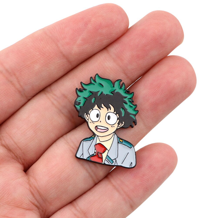 PF674 My Hero Academia Japanese Anime Manga Cute Enamel Lapel Pin Badge Pins Backpack Decoration Jewelry Accessories Gift