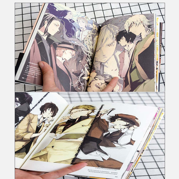 1 Book/Pack Chinese-Version Comic Picture Bungo Stray Dogs Art Design Book & Picture Album