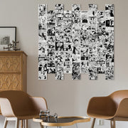 50Pcs Manga Japanese Anime Battle Comics Jujutsu Kaisen Wall Collage Kit for Wall Art Anime Postcard Prop Background Home Decor
