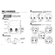 100 ways to draw Mini characters comic Sketching Line Drawing Techniques Book