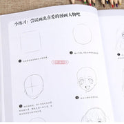Drawing Book Manga Sketch Tutorial Comics Art Books Introduction for Kids Adults Line Drawing Basic Tutorial Libros Art