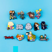 Anime Manga Enamel Pins Metal Brooch Jewelry Cartoon Badge for Women Men Lapel Pin Backpack Bags Badge Kids Anime