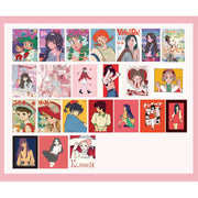 46Pieces Bird Box Stickers Stickers Girl Comic Pink manga Handbook collection DIY label Decoration Book Material New 4CM