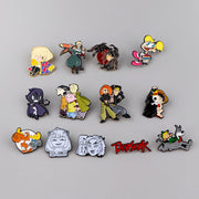 Anime Manga Enamel Pins Metal Brooch Jewelry Cartoon Badge for Women Men Lapel Pin Backpack Bags Badge Kids Anime