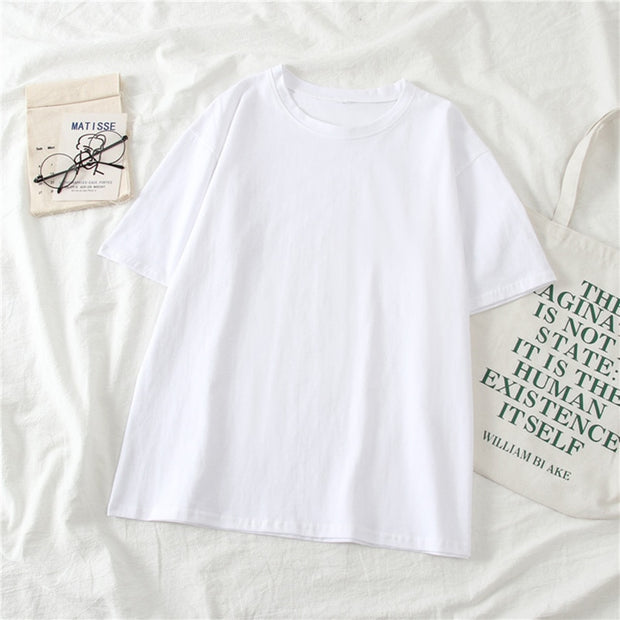 Japanese Anime Chainsaw Man Summer Women T-shirts Manga Graphic Print Y2k Clothes Funny Cartoon Unisex Short Sleeves T Shirt Top
