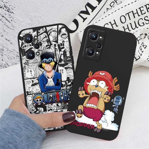 Case For Realme GT Neo 2 5G Shell Neo 3T Phone Case One Piece Manga Luffy Zoro Back Cover Soft TPU Funda RealmeNeo3T GT NEO2