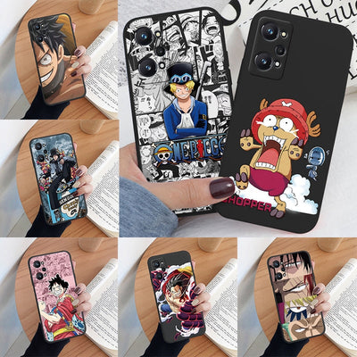 Case For Realme GT Neo 2 5G Shell Neo 3T Phone Case One Piece Manga Luffy Zoro Back Cover Soft TPU Funda RealmeNeo3T GT NEO2