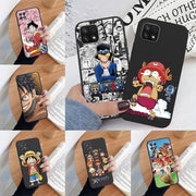 Case For Samsung Galaxy A22 4G A 22 A22S 5G Phone Cover One Piece Manga Luffy Zoro Back Cover Soft TPU Funda For Samsung A22 S