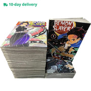 23 Book Anime Demon Slayer Kimetsu No Vol 1-23 Yaiba Japan Youth Teens Fantasy Science Mystery Suspense Manga Comic Book English