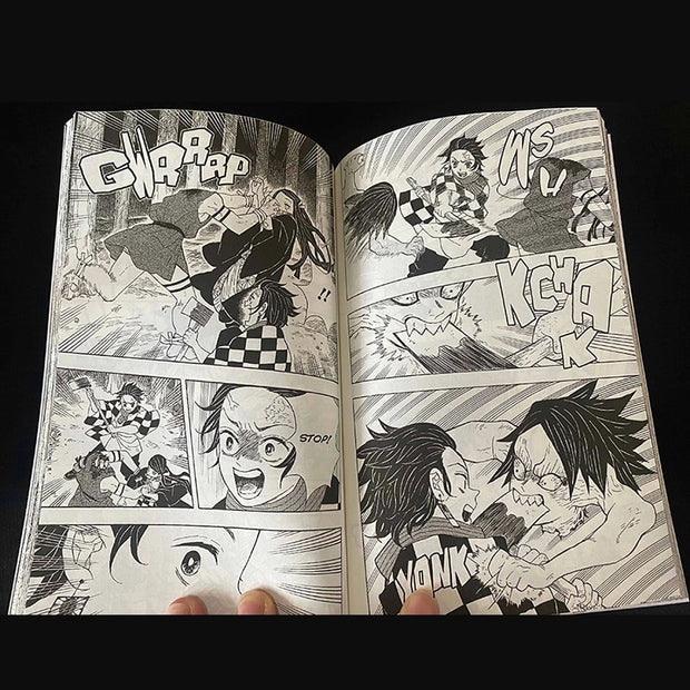 23 Book Anime Demon Slayer Kimetsu No Vol 1-23 Yaiba Japan Youth Teens Fantasy Science Mystery Suspense Manga Comic Book English