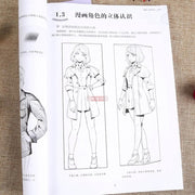 Drawing Book Manga Sketch Tutorial Comics Art Books Introduction for Kids Adults Line Drawing Basic Tutorial Libros Art