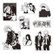 10/30/65PCS Black White Jujutsu Kaisen Anime Stickers Decoration Suitcase Scrapbooking Laptop Phone Stationery Manga Kid Sticker