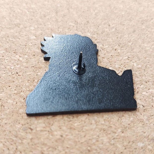 Hatake Kakashi Read Book Alloy Metal Manga Brooch Anime Cartoon Metal Badge Lapel Pin Christmas Gift Halloween Gift