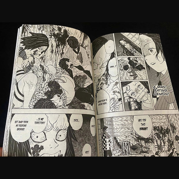 23 Book Anime Demon Slayer Kimetsu No Vol 1-23 Yaiba Japan Youth Teens Fantasy Science Mystery Suspense Manga Comic Book English