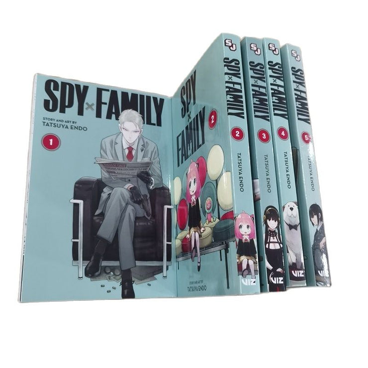 7 Books/set  Anime SPY x FAMILY Original English Comic Book Volume 1-7 SPY FAMILY Yor Forger Anya Forger Manga Books